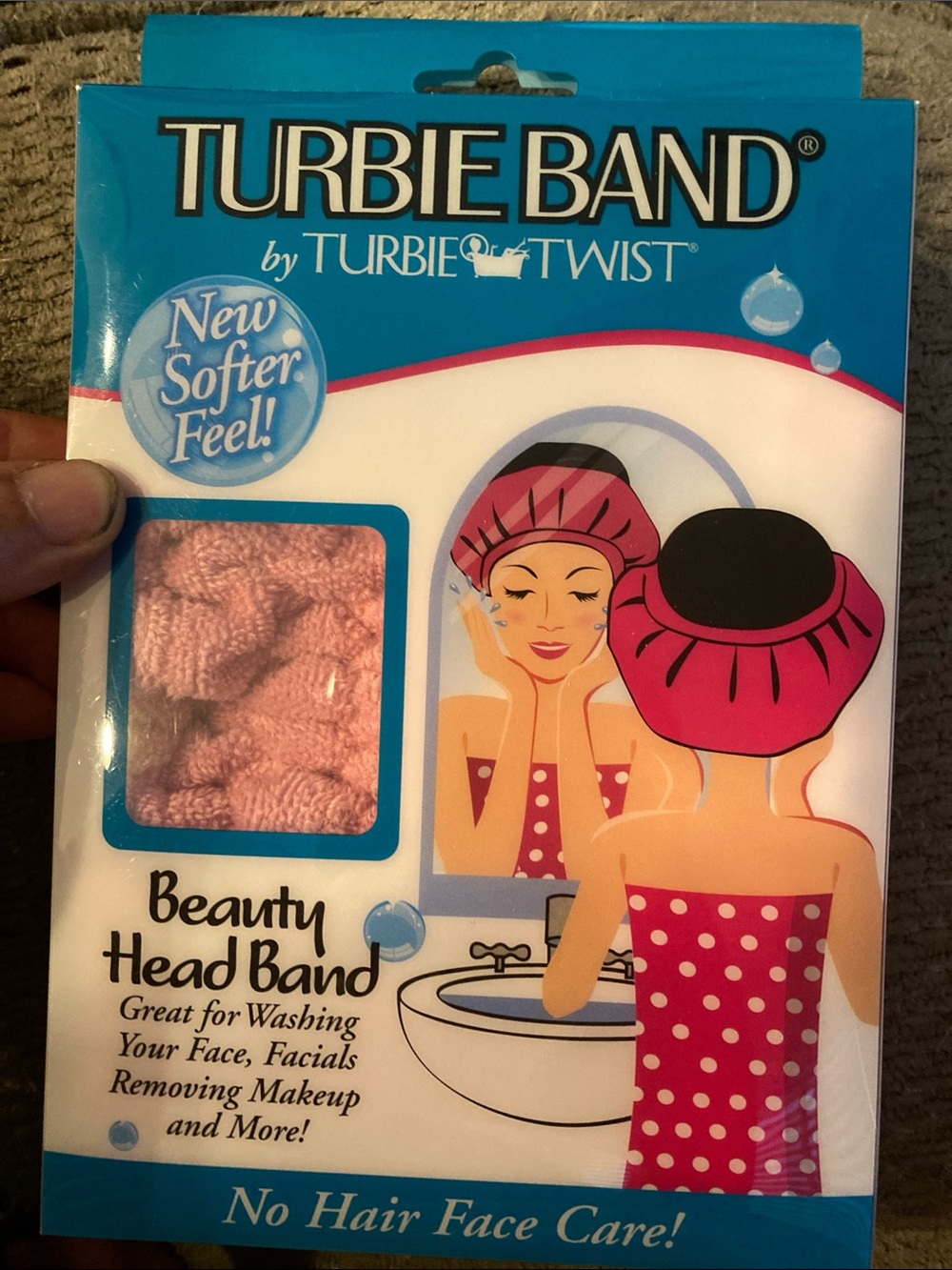 Turbie Band Pink Beauty Head Band